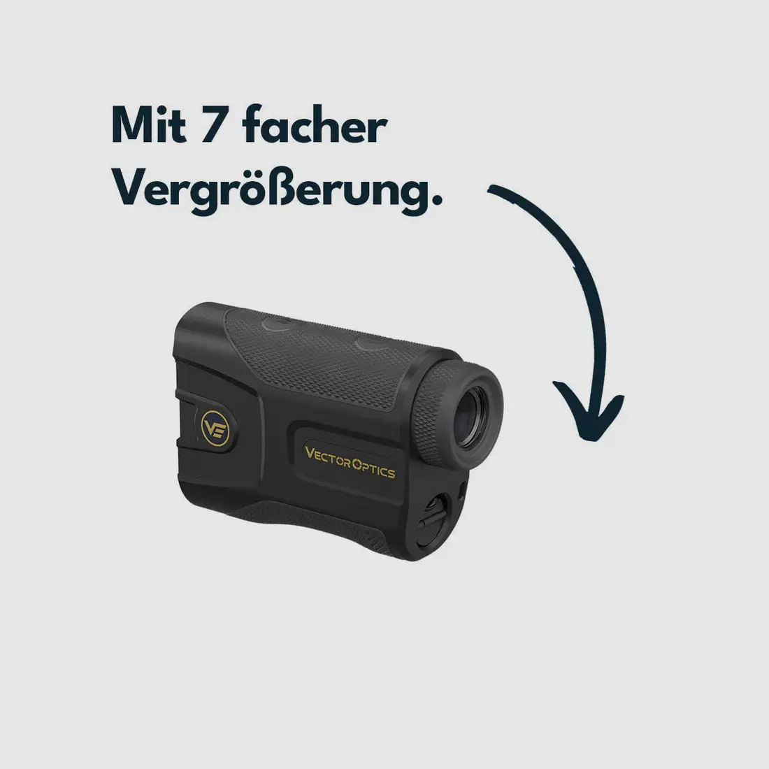 Vector Optics SCRF-S24 Paragon 7×25 GenIII Digital Ballistic Laser Rangefinder, image 3 of 5