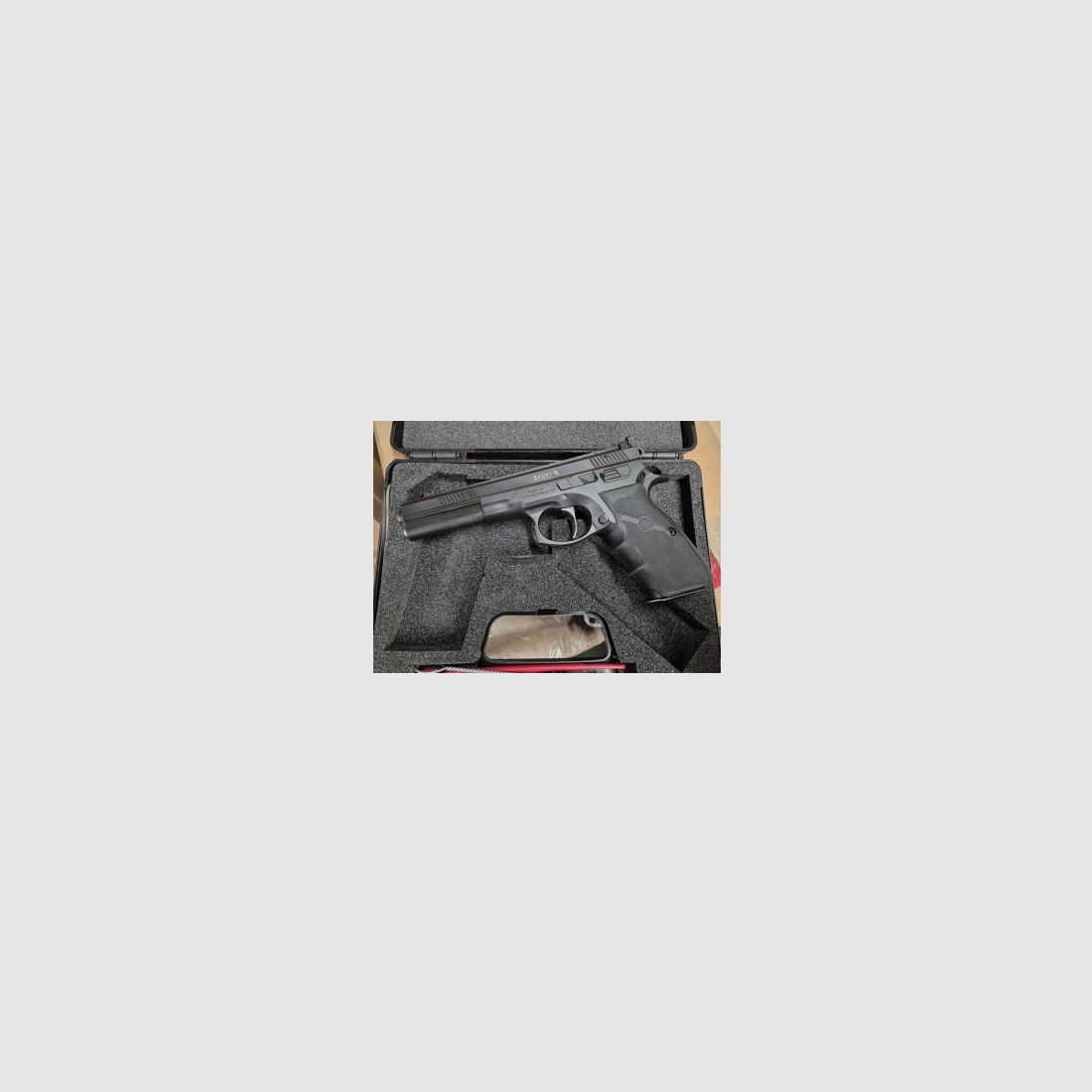 CZ 75 Sport II 6" 9mm Luger SA-Only