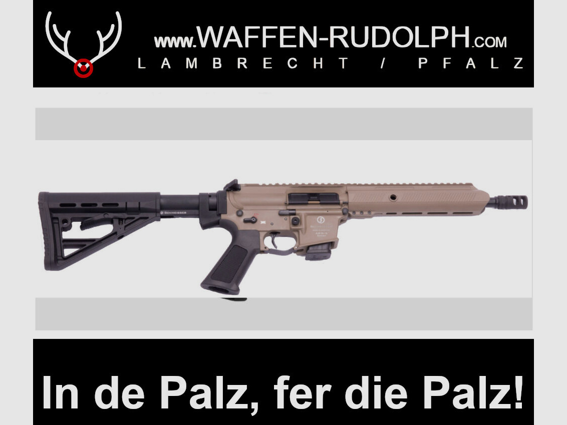 Schmeisser AR15-9 Sport S 10,5" in FDE *SONDEREDITION* ABSOLUTER KNALLER bei WAFFEN RUDOLPH... gibts in der PFALZ nur HIER!!!