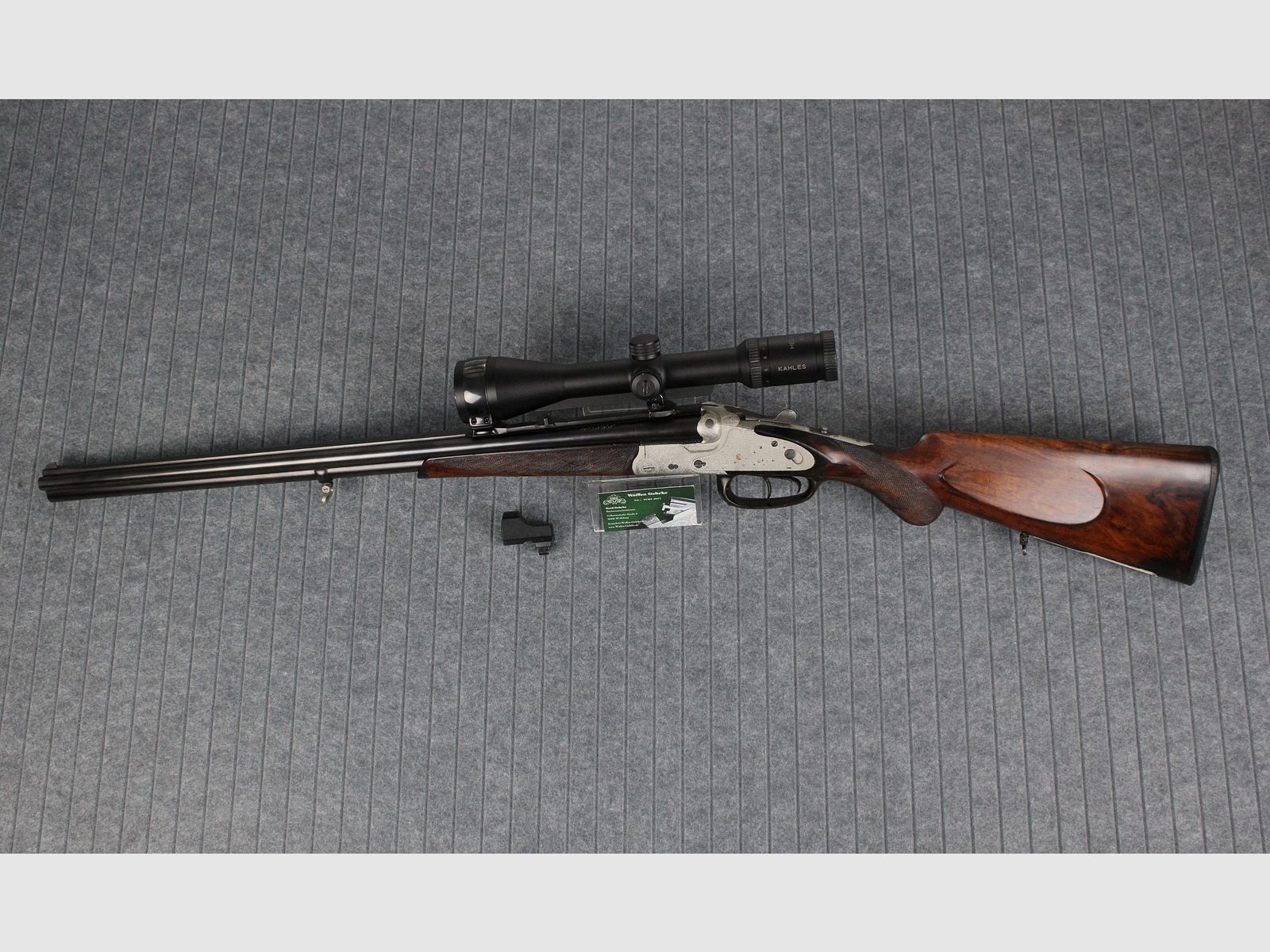 Bode Doppelbüchsdrilling 8X57IRS / 16