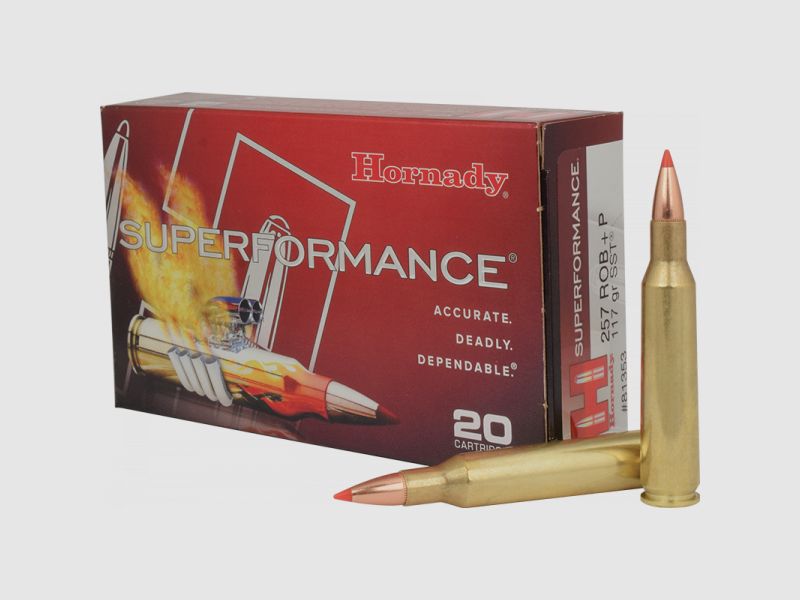 Hornady Superformance .257 Roberts SST 117 grs Büchsenpatronen