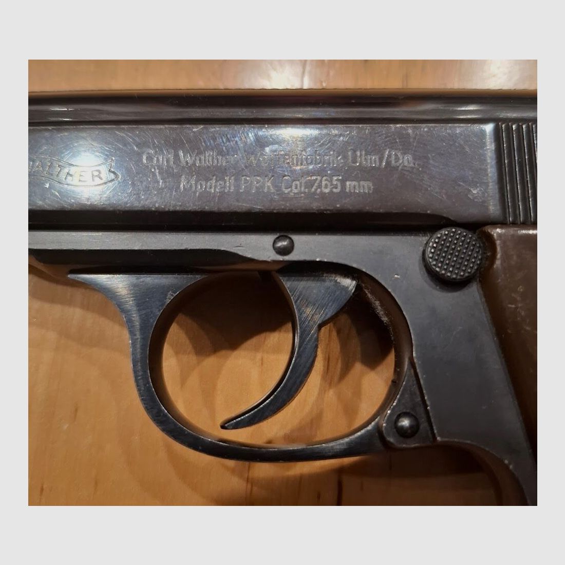 Carl Walther Waffenfabrik Ulm/Do PPK