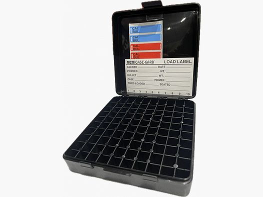 MTM MUNITIONSBOX CASE GUARD P-100-44 FÜR .44REM.MAG U.W.. - 100 SCHUSS-BLK