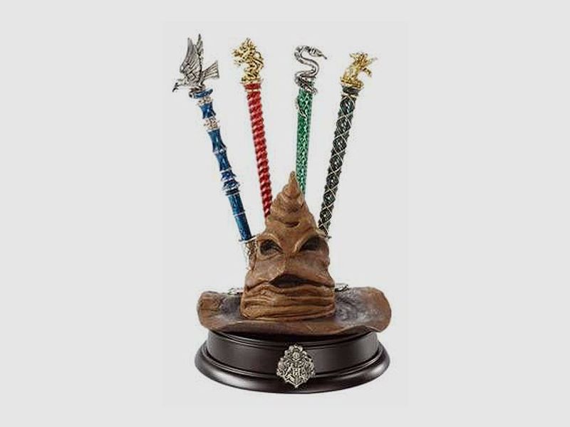 The talking hat pencil holder