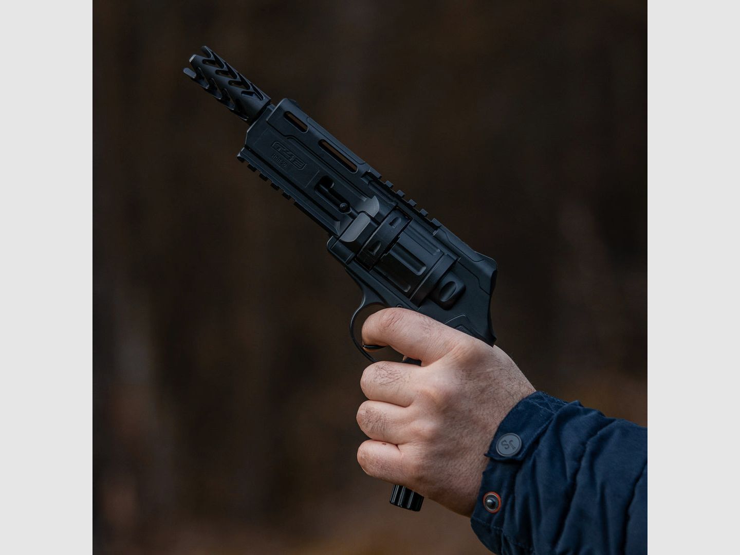 MUZZLE BRAKE | Mündungsfeuerbremse | BLACK | T4E HDR50 | HDP50 | Cal.50