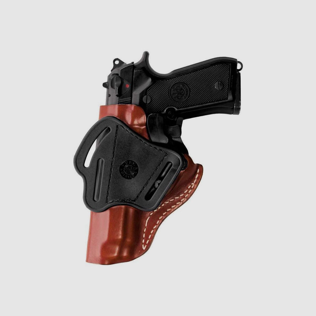 Techno-Loop-Holster mit bedecktem Lauf Sig Sauer PRO 2022 Braun Linkshänder