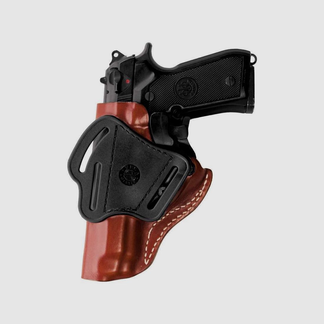 Techno-Loop-Holster mit bedecktem Lauf Sig Sauer PRO 2022 Braun Linkshänder