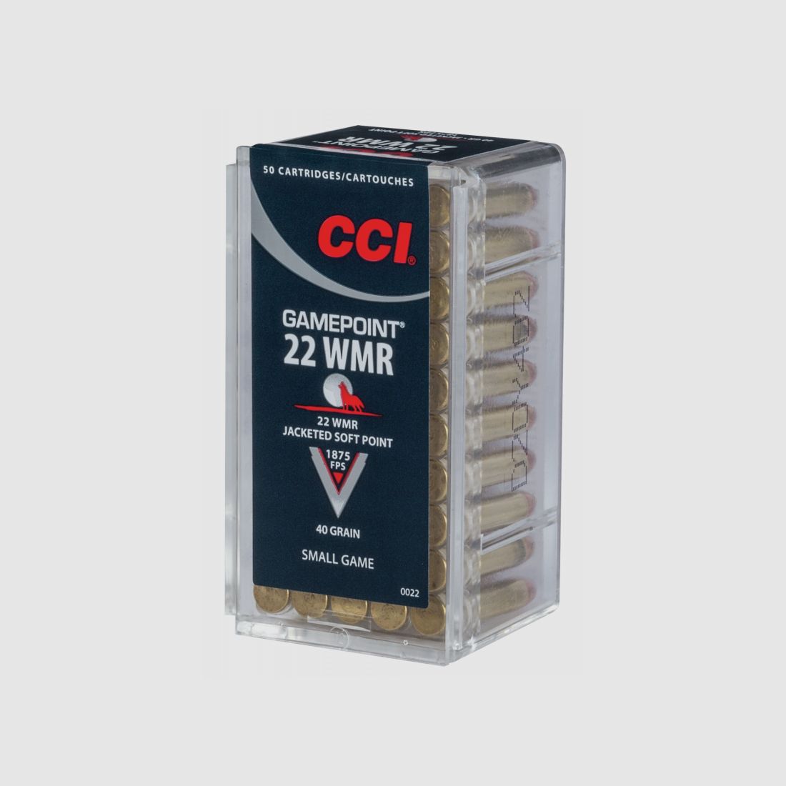 CCI 22 WMR 40GRS GAMEPOINT / DEELJACK 50 STK