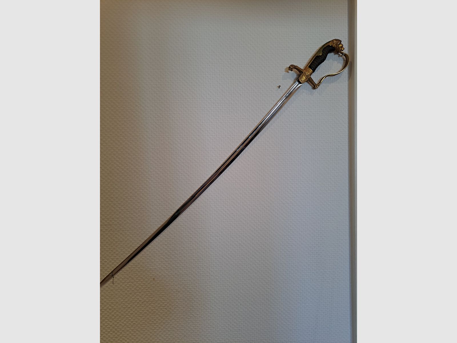 Löwenkopfsäbel original, erster Weltkrieg