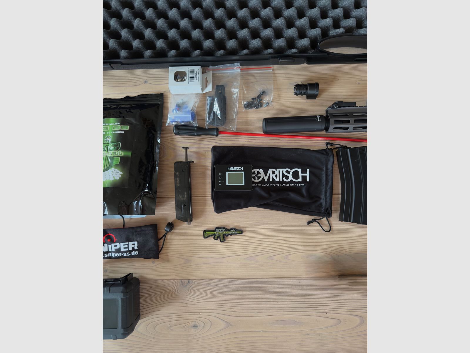 UNSCHLAGBAR!! Professionelles Airsoft-Komplettset – Sofort einsatzbereit