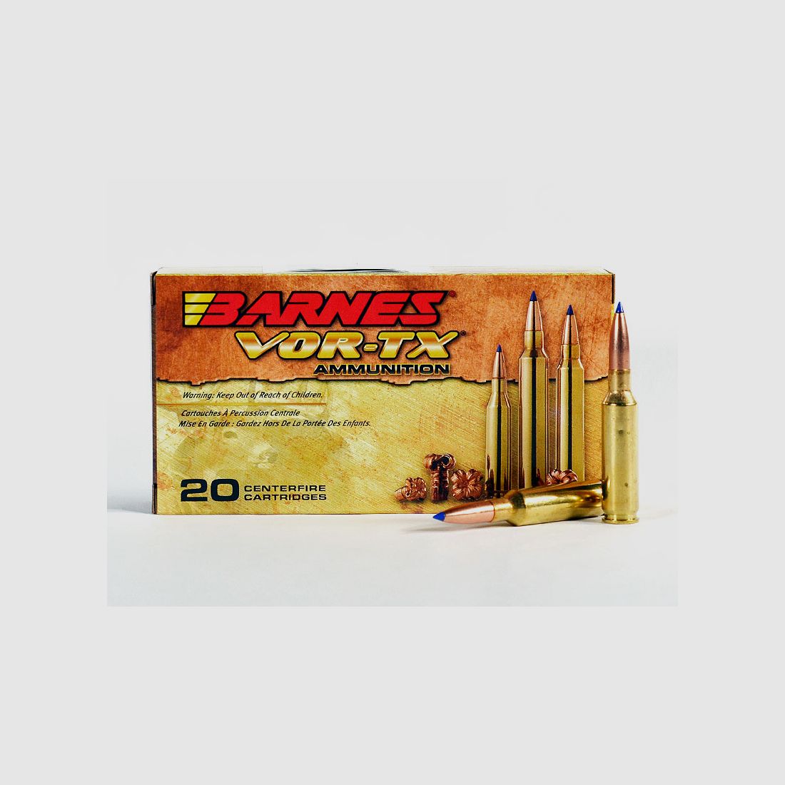 BARNES Vor-TX Euro TTSX 6,5 Creedmoor 120 grs 1 verpakking (20 schoten à 3,245 €*)