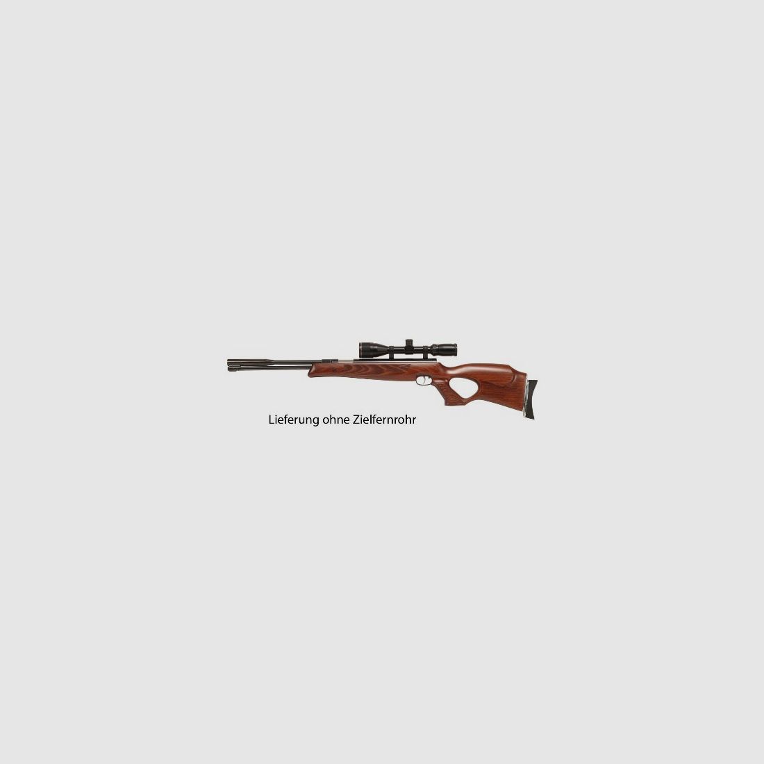 HW 97 KT 4,5 mm (F) - Holz-Lochschaft, Unterhebel