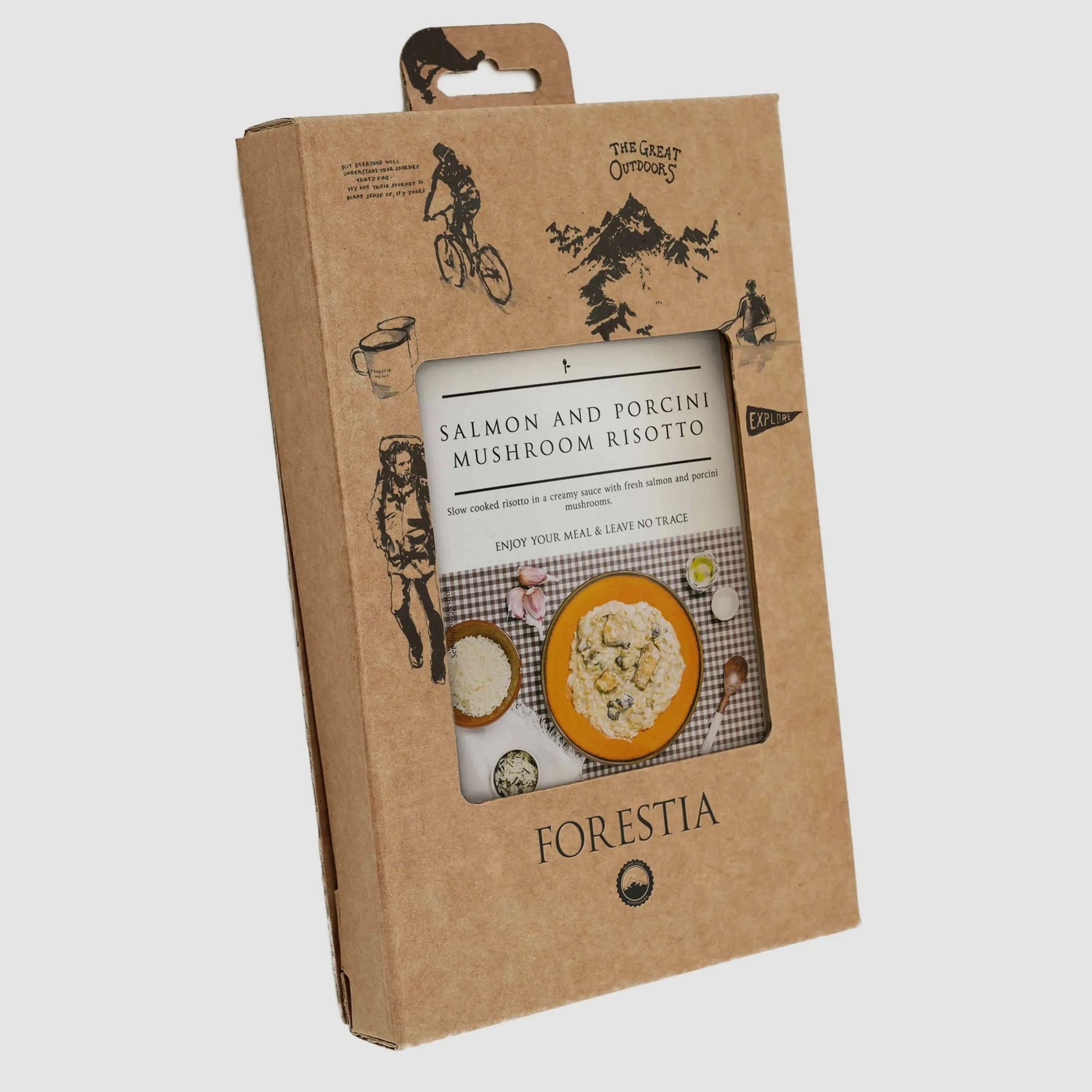 Forestia Forestia Lachs mit Steinpilzrisotto