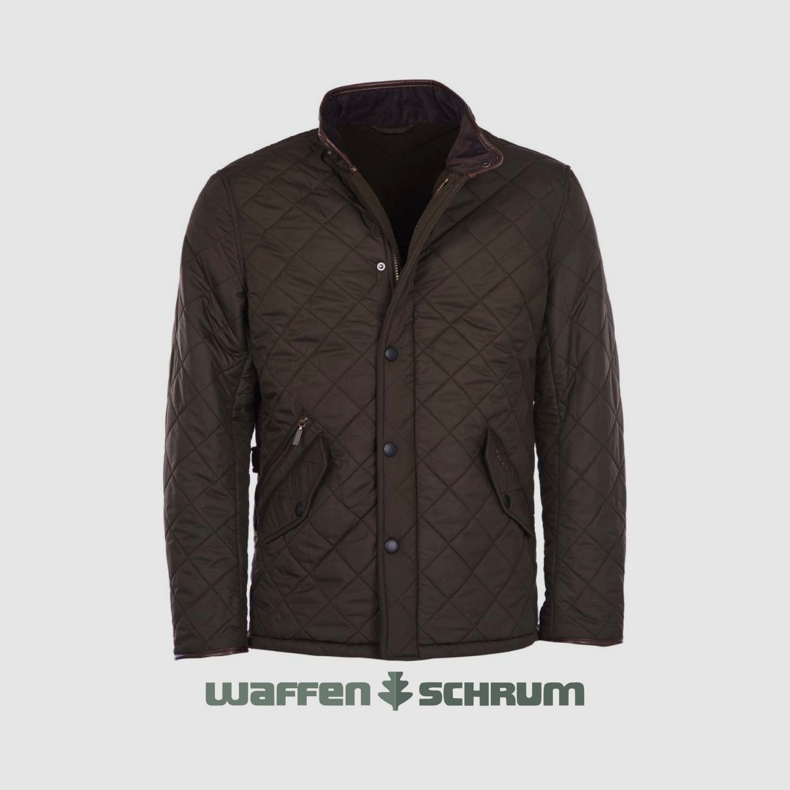 Barbour quilted jacket Powell Olive