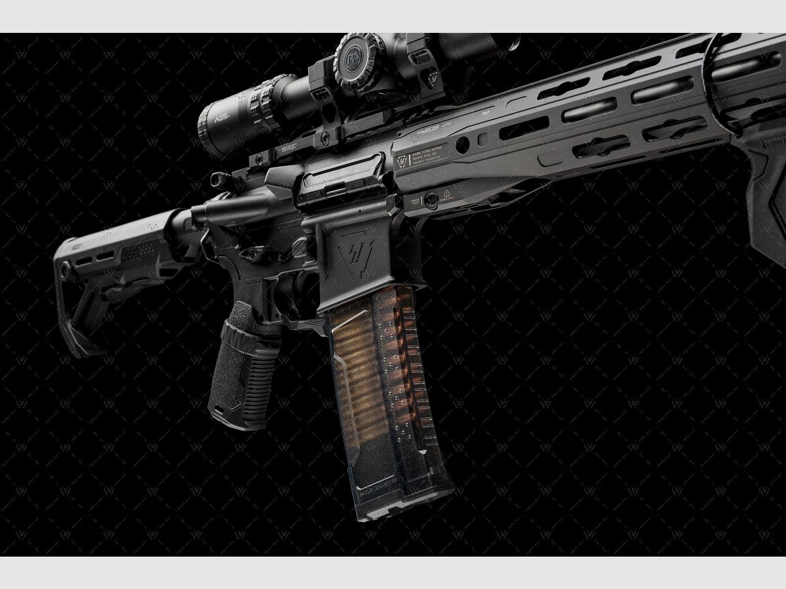 Strike Industries AR15 Magazin 32 Schuss – Smoke, Bild 2 von 9