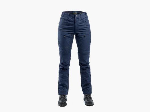 Arrak Outdoor Active Stretch Hose Damen Lang Marineblau - 34L
