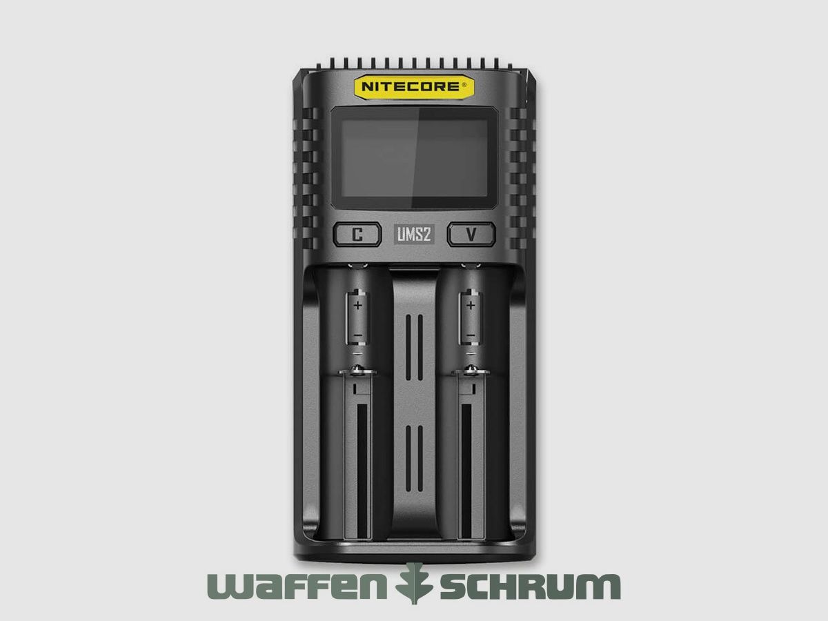 Nitecore Zweischacht-Ladegerät UMS2 USB Quickcharger