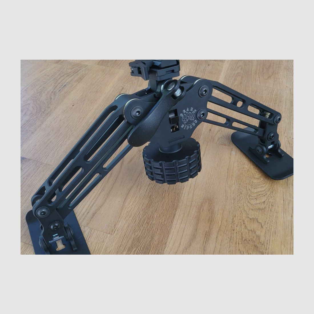 Bears Bipods Standart ohne Erddorn, Upgrade mit Schnellverstellung