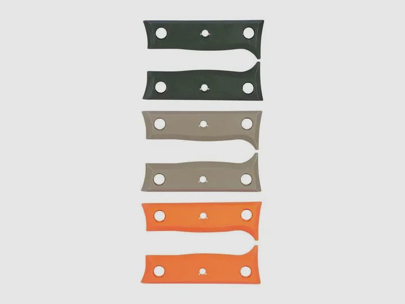Steambow Steambow Griffschalen Colorkit Messer K1 sand oliv orange