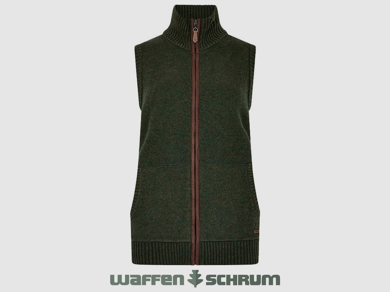 Dubarry knitted vest Sheedy Olive
