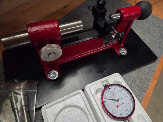 Hornady Patronen-Rondloop-Metingsapparaat en -Gereedschap