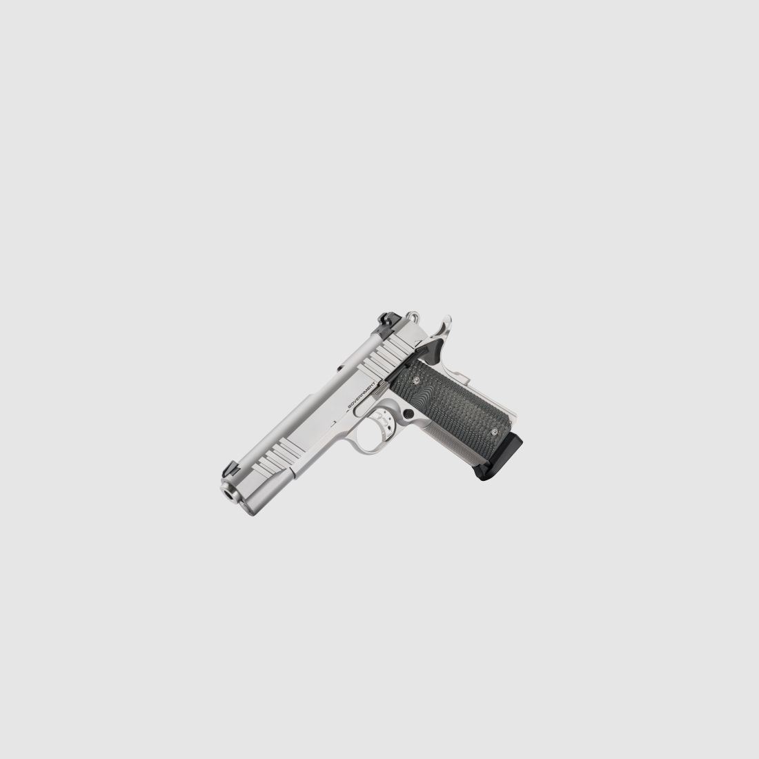 BUL 1911 GOVERNMENT 45ACP SILVER