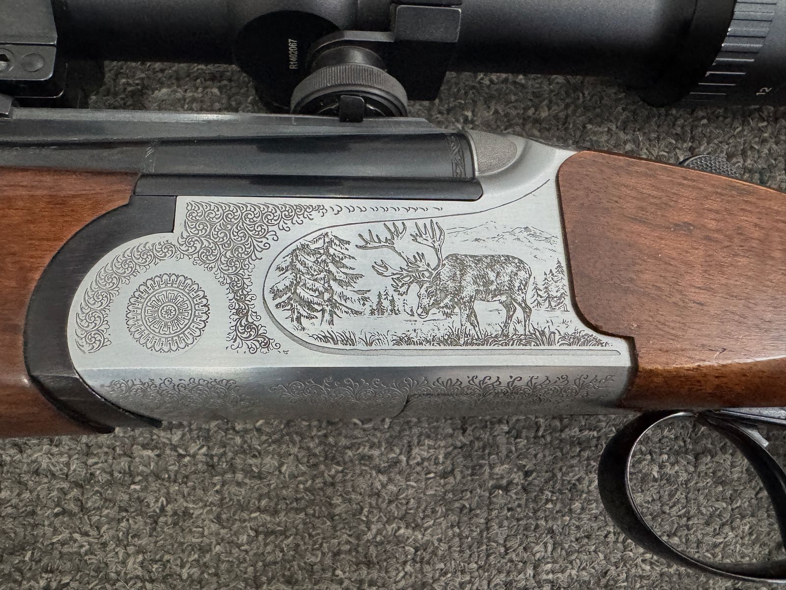 Sabatti BBF .30-06 & 12/76 with Meopta 3-12x56 with red dot sight