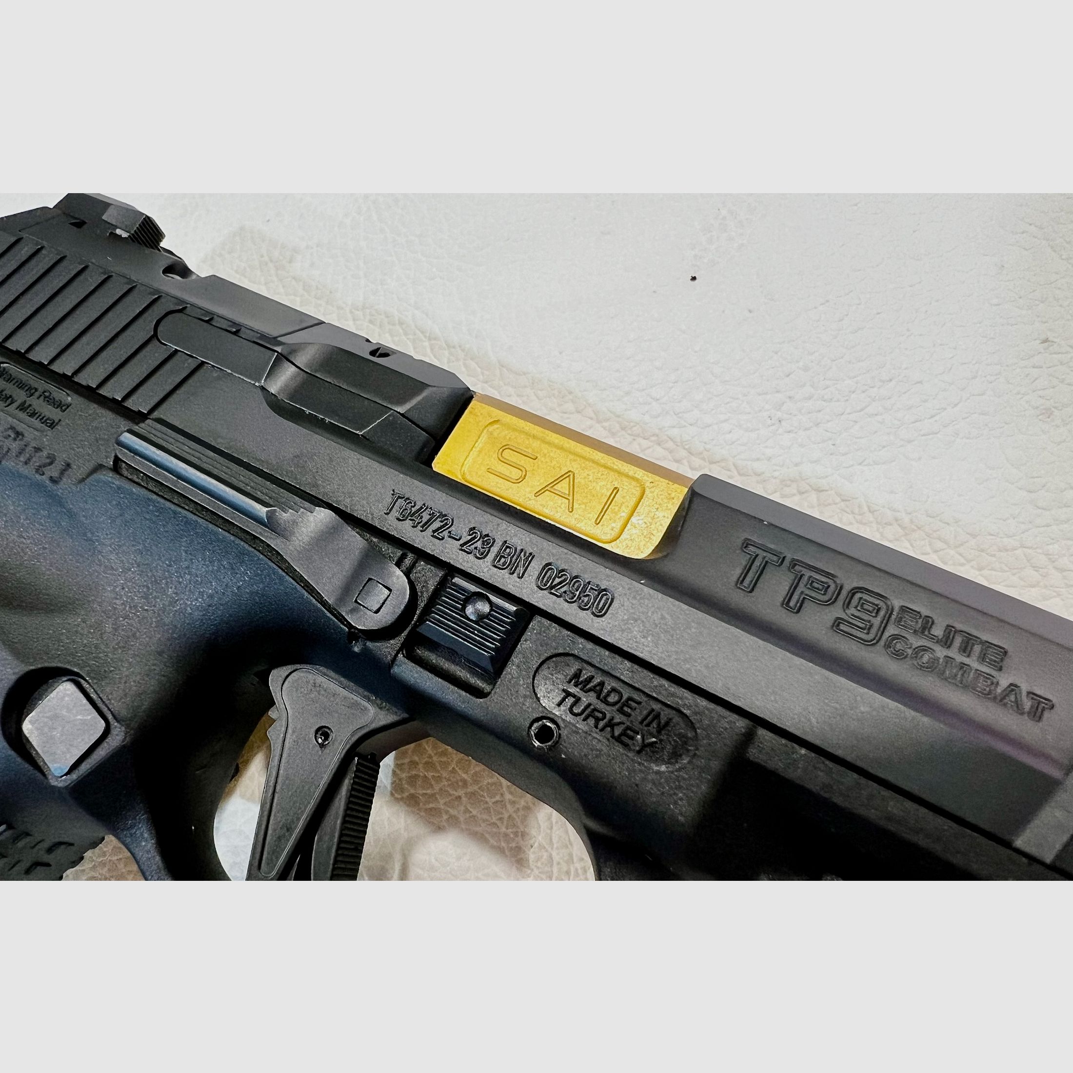 CANIK TP9 ELITE COMBAT EXECUTIVE GOLD LOOP – 9X19, afbeelding 5 van 6