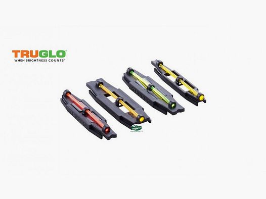 TRUGLO Set mit vier Visierungen für Schiene TG90X