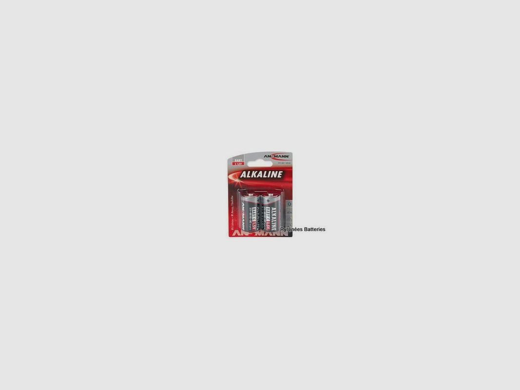 ANSMANN LR14 BATTERIEN 2ER PACK