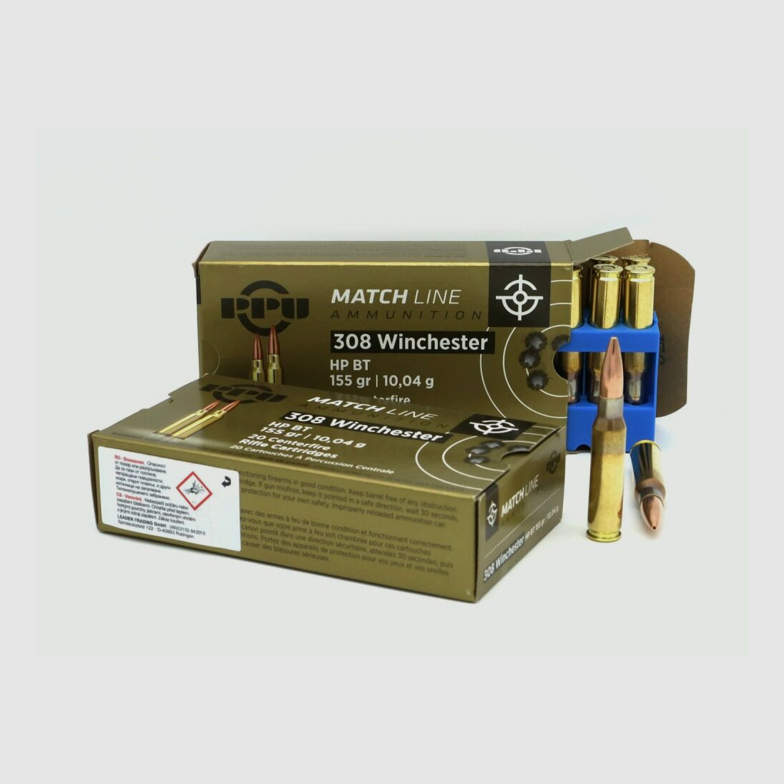 PPU PRVI Partizan (PPU) 155gr HP/BT Match (100 pcs)