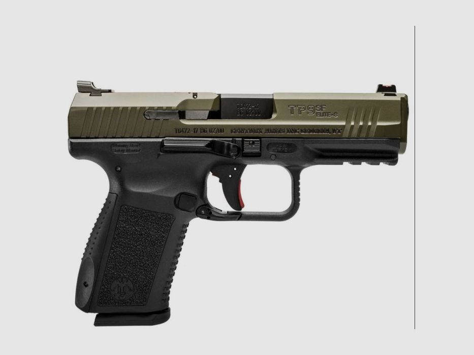 Pistolet Canik TP9SF ELITE-S MIL-SPEC GREEN, zdjęcie 2 z 3