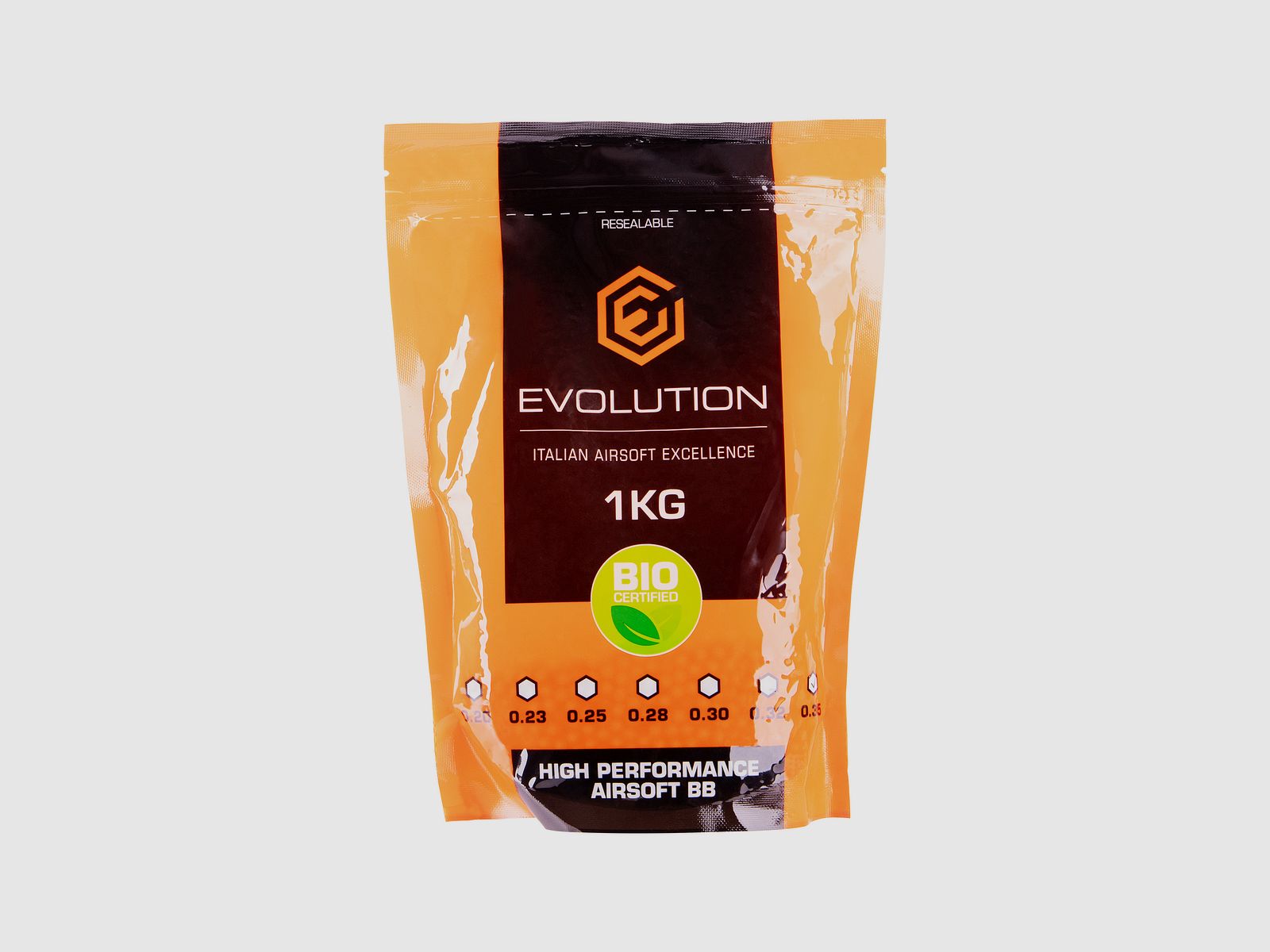 Evolution High Performance Airsoft BIO BBs 6mm 0,35g 2.850 Stück