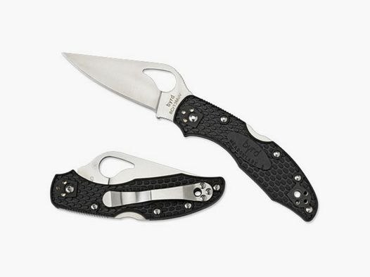Navaja Byrd Meadowlark2 con mango FRN Negro Liso