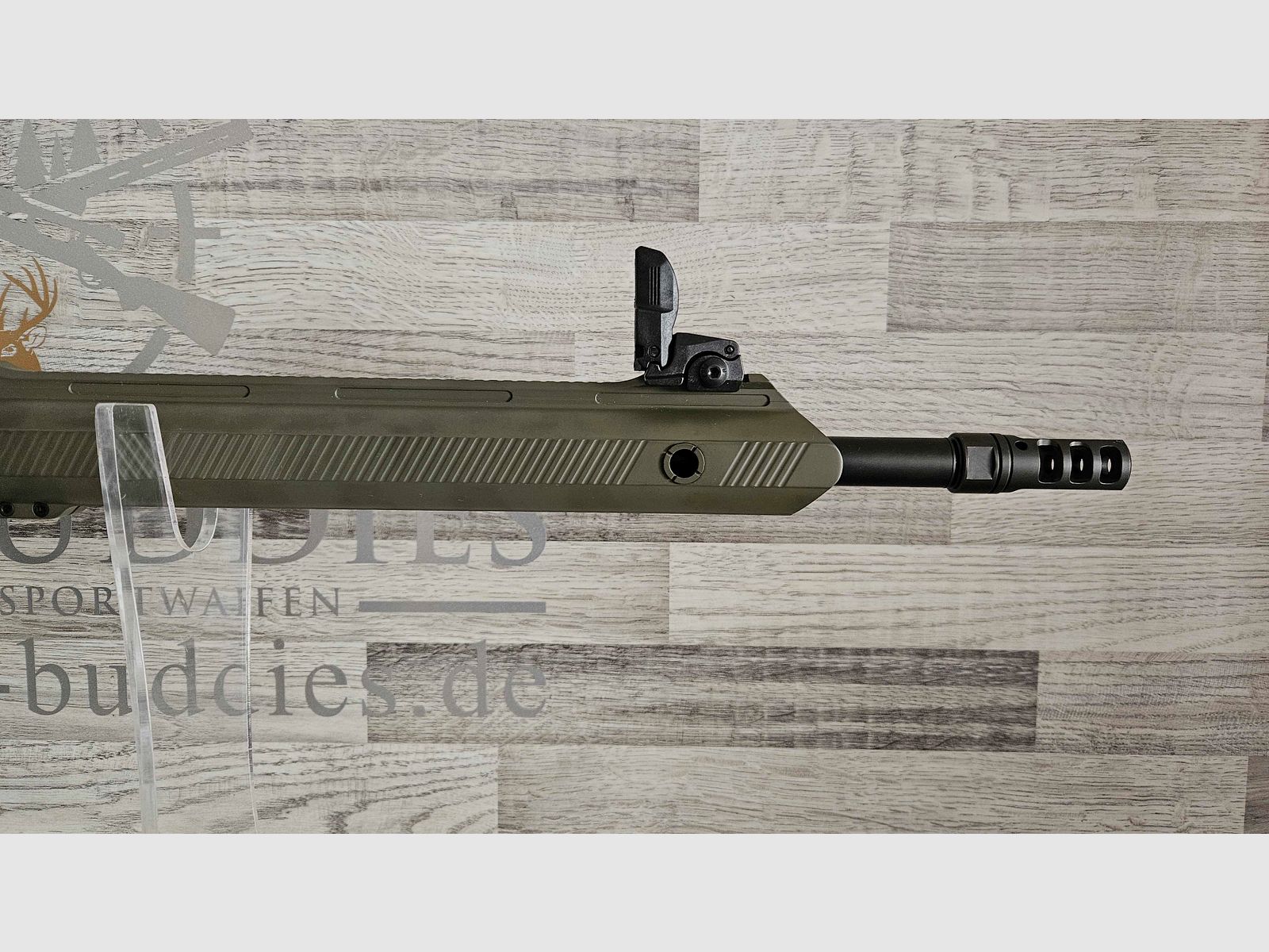 Schmeisser AR15 M4FL Sport Oliv 14,5" .223Rem. en set con visor - ¡envío gratis! - Producto nuevo del comercio especializado