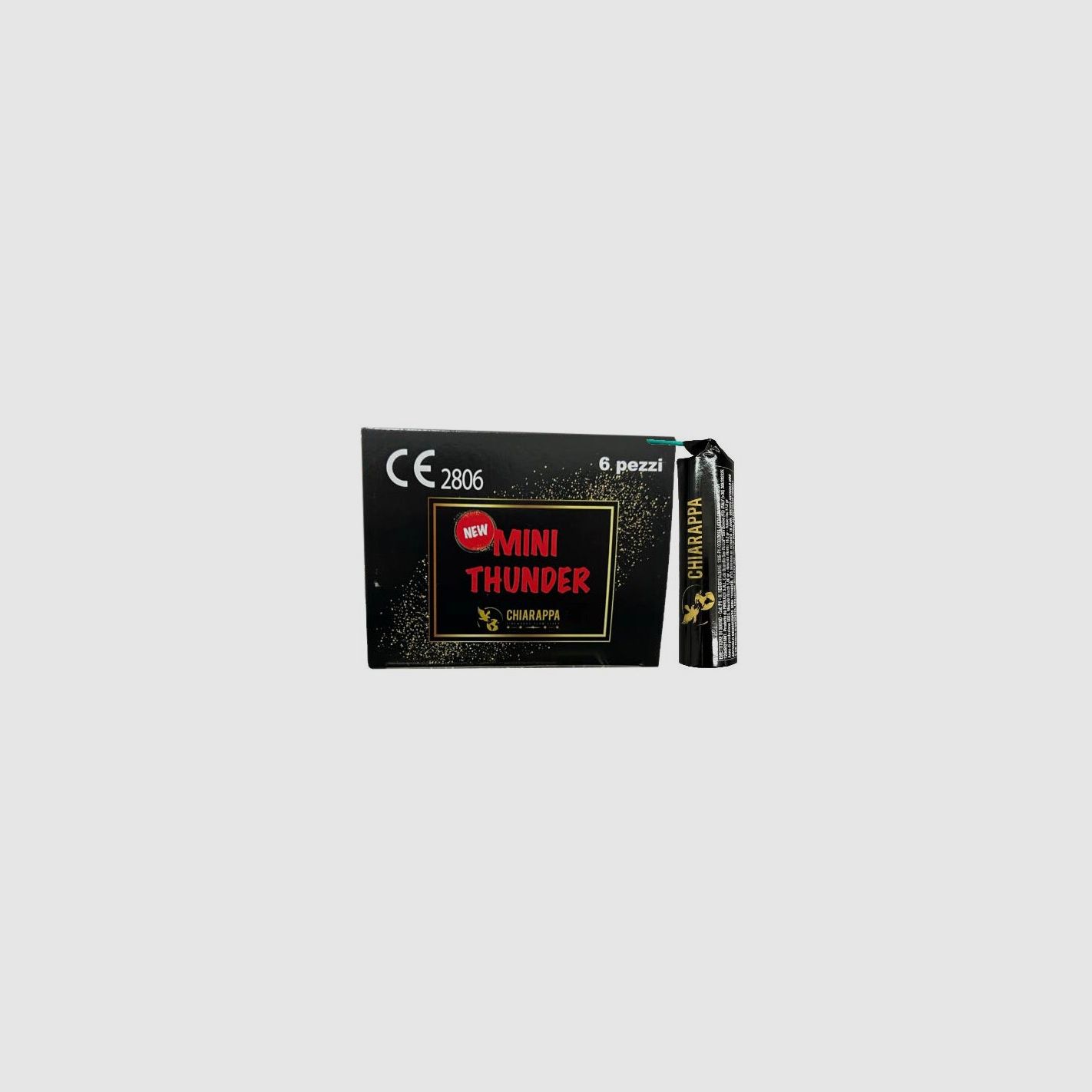 Petardo Mini Thunder New P1 V°C confezione da 6 pz, immagine 1 di 2