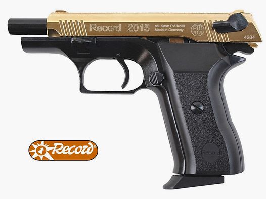 Record Mod. 2015 blank firing gun 9mm Bicolor Gold