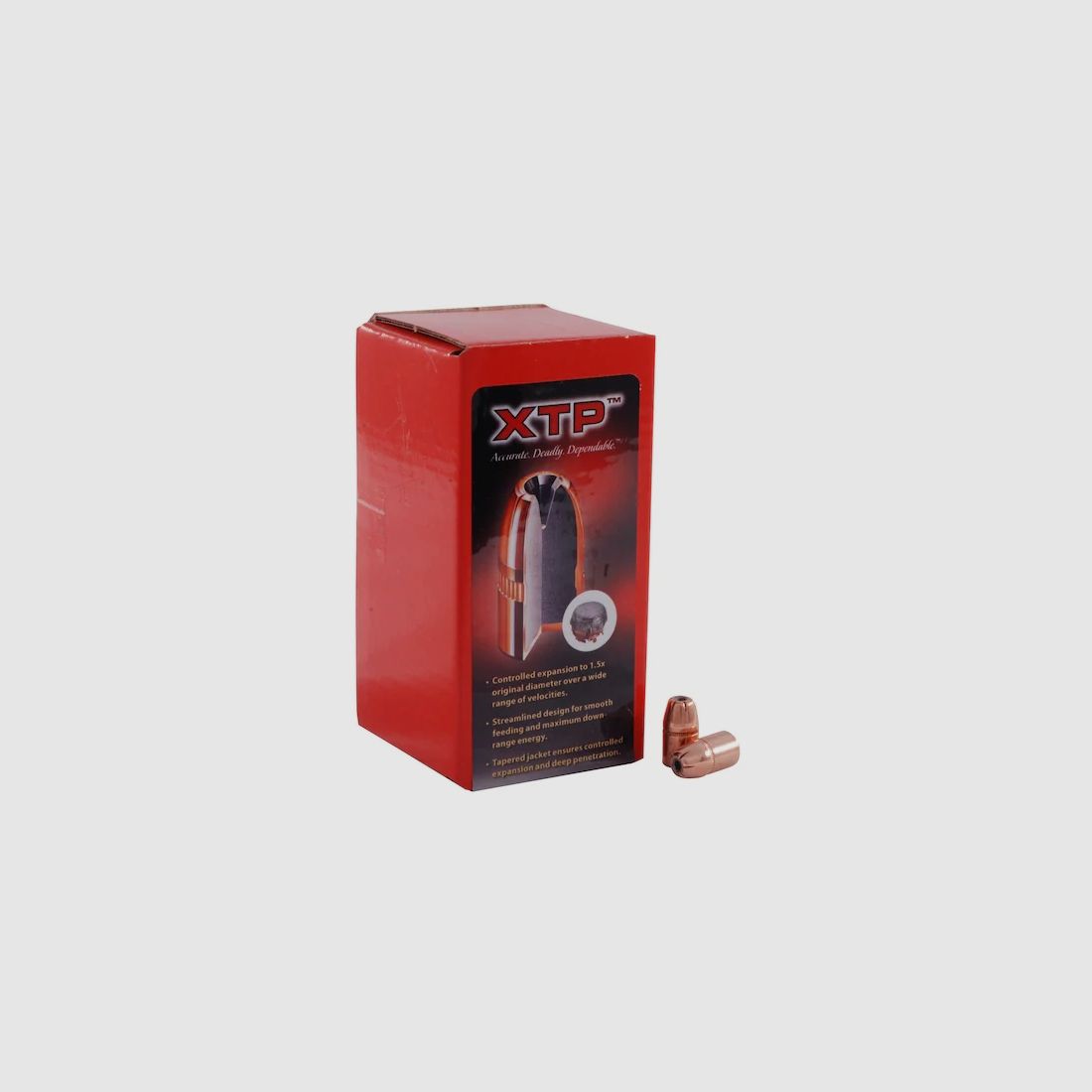 Hornady Bullet .38/.357 FP XTP 158GR 100 Pieces