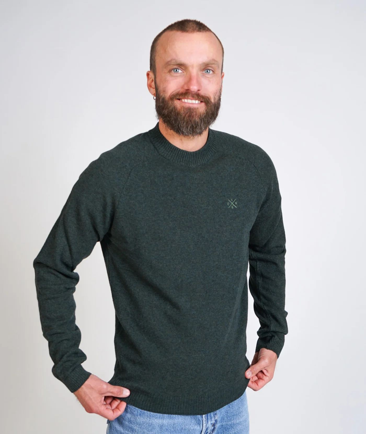 ELSK DITLEV MEN’S CREWNECK KNIT, billede 2 af 2