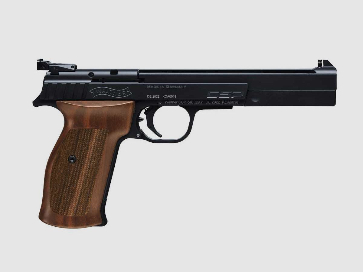 PISTOLET PIST CSP DYNAMIC WALTHER CAL 22LR, 10 COUPS, image 1 sur 2