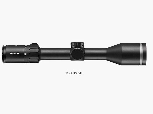 Minox 80107663 Allrounder Zielfernrohr 2-10x50 Leuchtabsehen 4 in 2 Bildebene