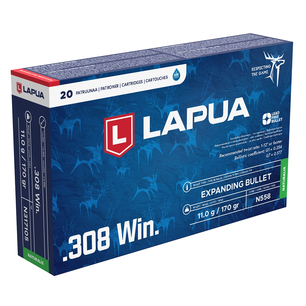 .308 Win Naturalis / 11 g / 170 gr