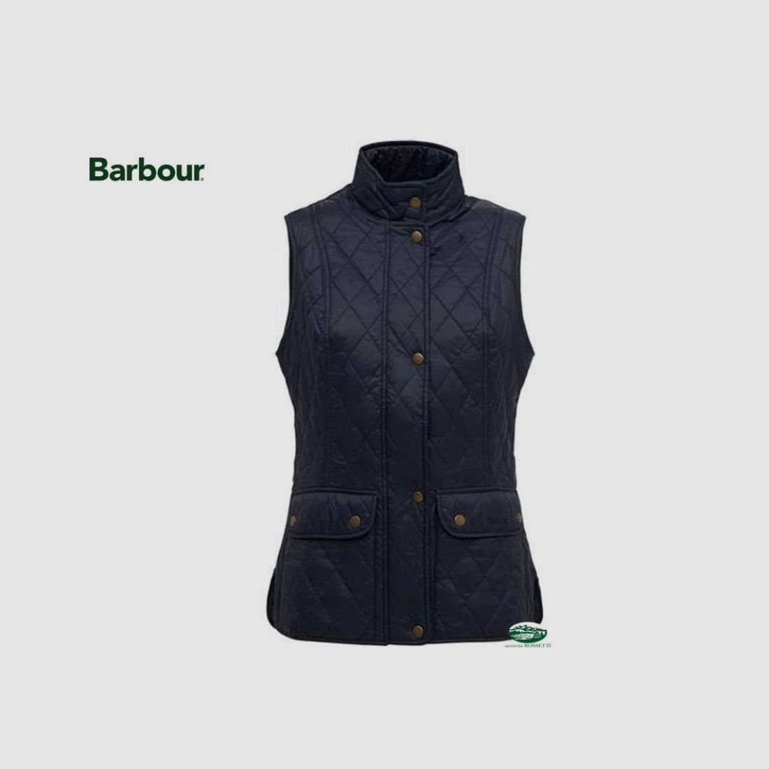 BARBOUR Gilet Otterburn damski niebieski