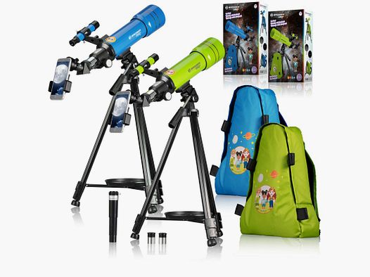 Refraktor-Teleskop BRESSER JUNIOR 70/400 mit Rucksack