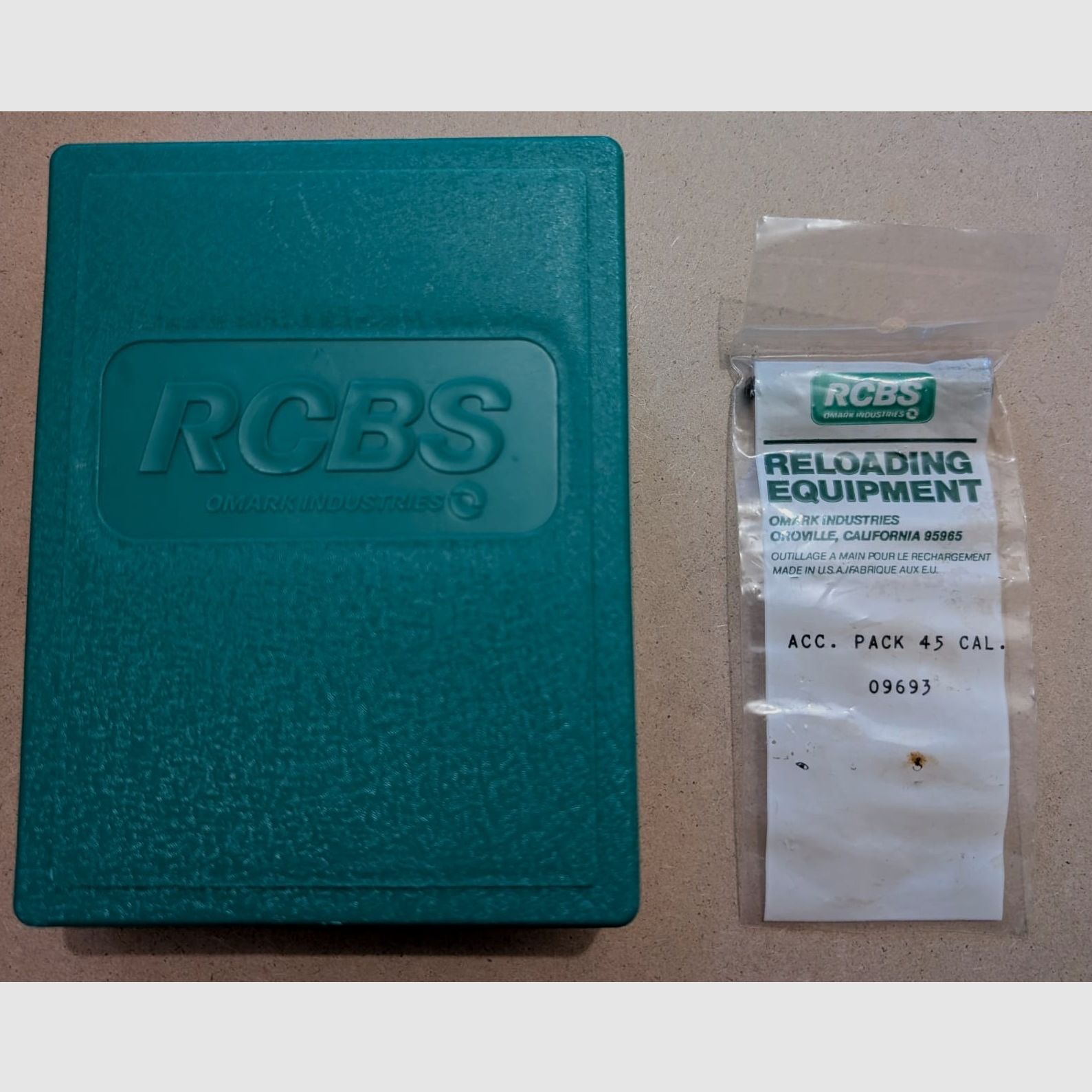 RCBS Hartmetall Matrizensatz / die set + Seater Plug | .45 Colt / Long | PN 19108 NEU