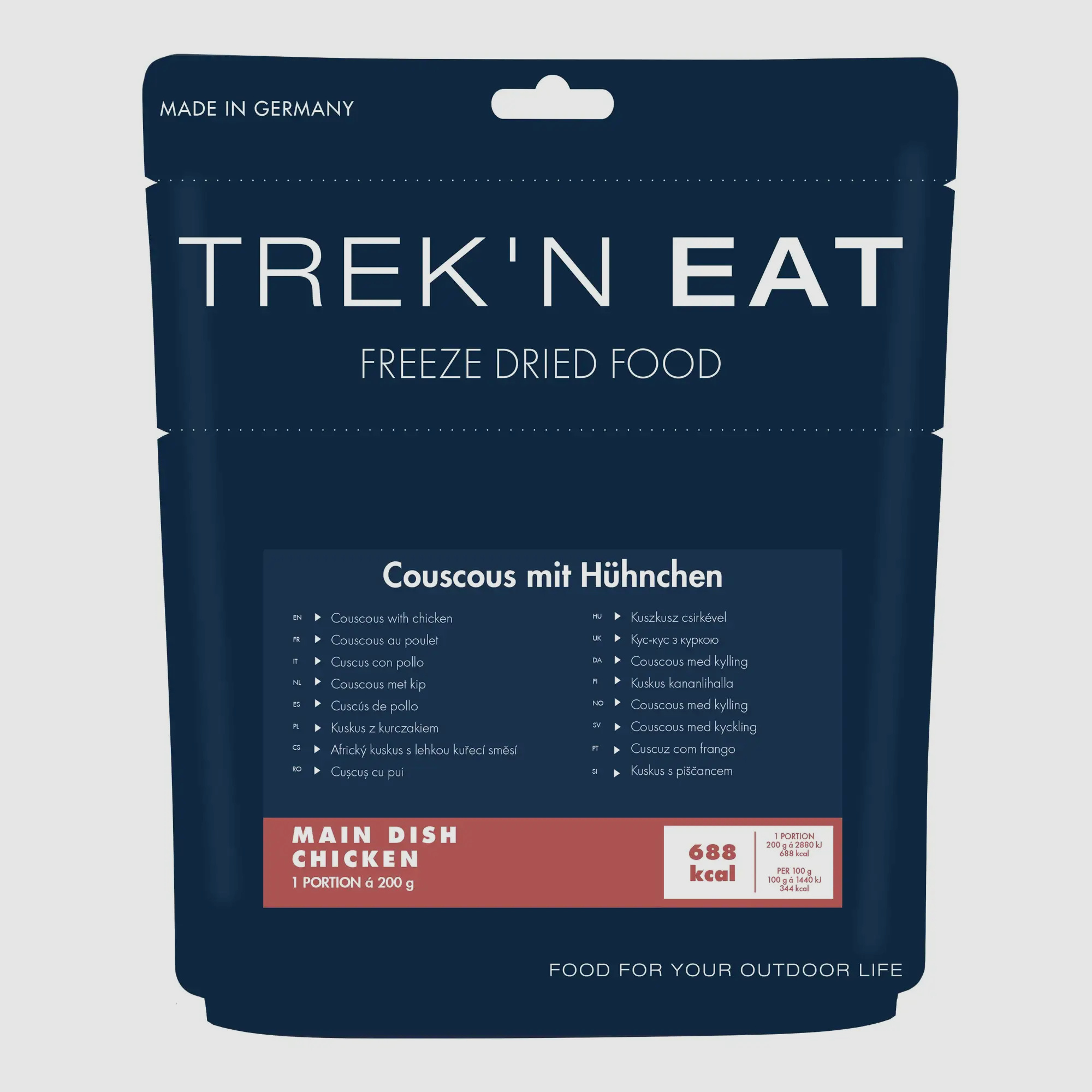 Trek'n Eat Couscous con Pollo