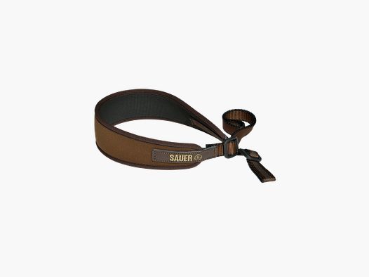 Sauer Neopren Gewehrriemen Elegance Braun