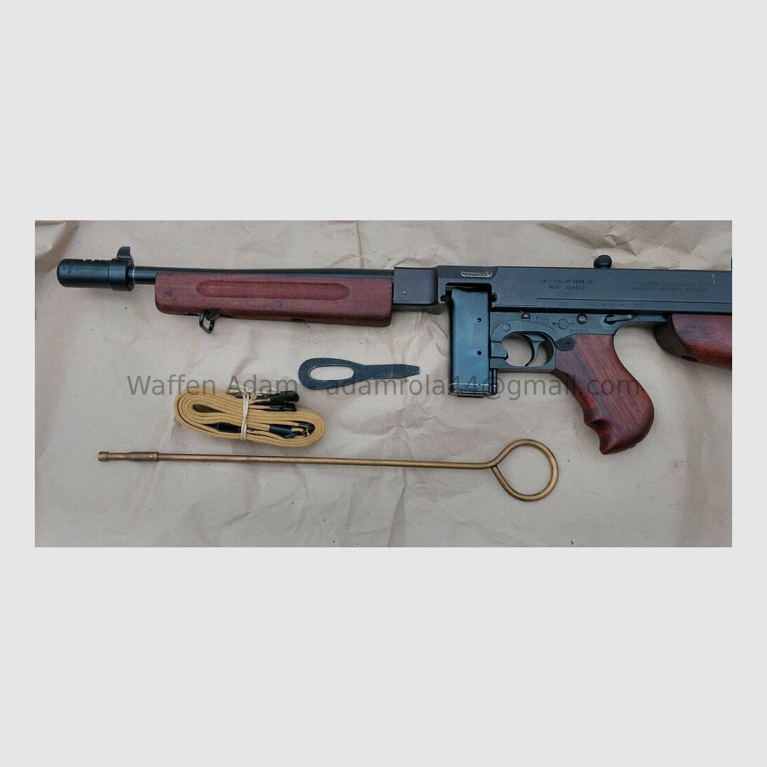 Auto -Ordnance Corp. Bridge Port, CT. USA Thompson 1928 A1