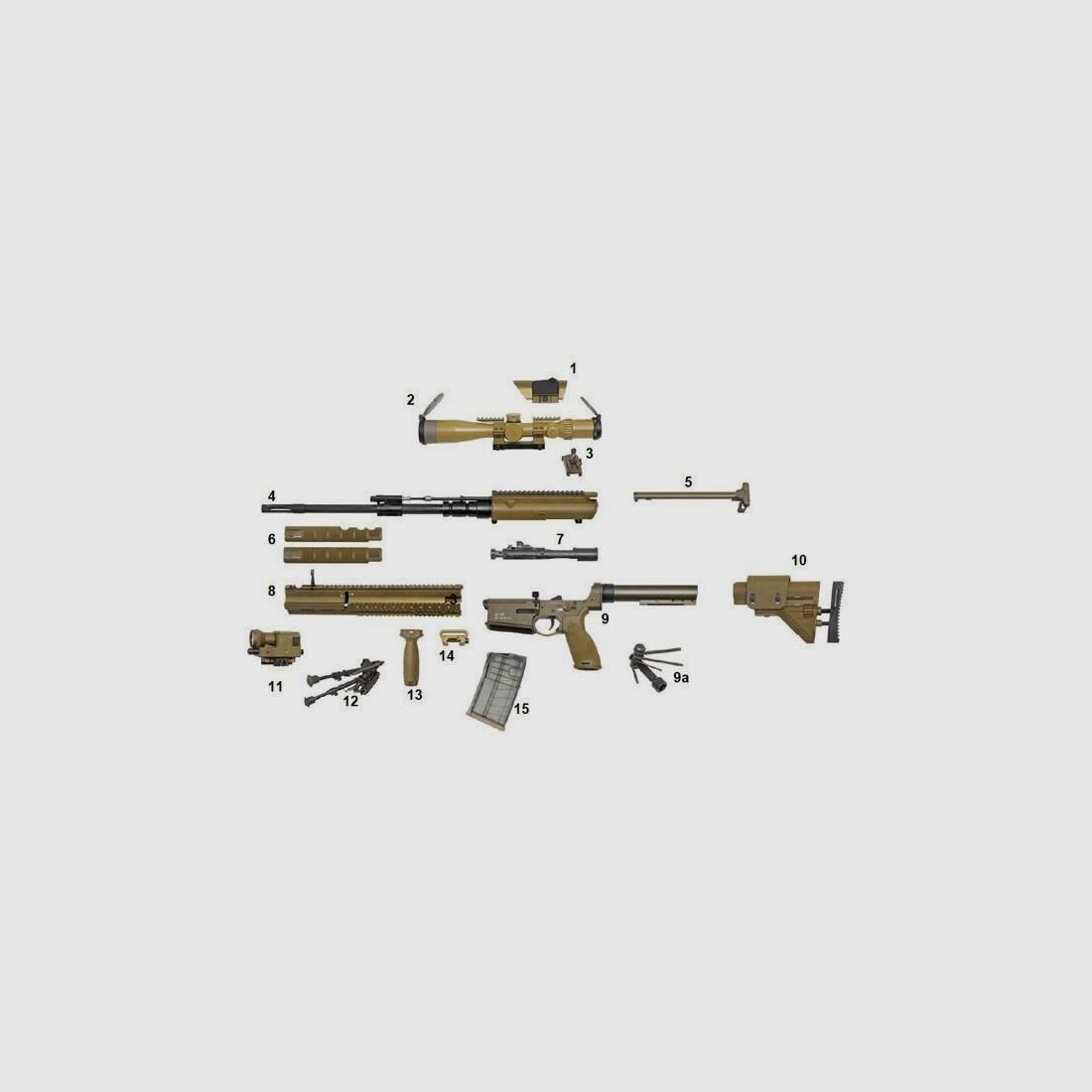 Heckler & Koch Mod. MR308 G28 Z -16,5'