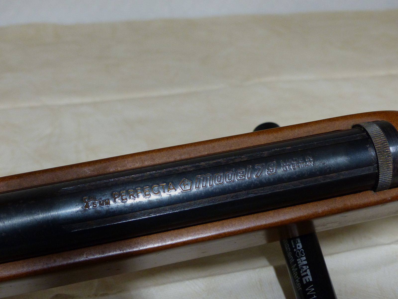 Carabine à air comprimé Knicklauf Perfecta Mod. 79 Cal. 4,5 mm Royaume-Uni Vintage